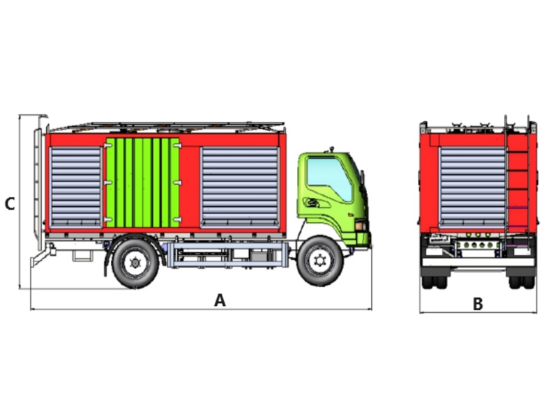 乳化炸藥全靜態(tài)現(xiàn)場(chǎng)混制多用途車(chē)